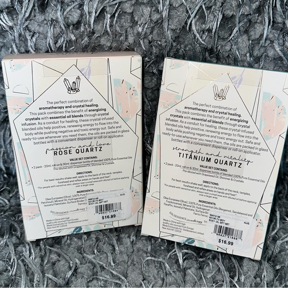 ɴᴡᴛ Crystal Infused Body Oil Sets🔮 - Picture 4 of 5